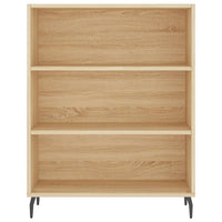Credenza Rovere Sonoma 69,5x34x180 cm in Legno Multistrato 3198740
