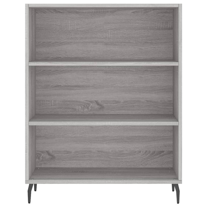 Credenza Grigio Sonoma 69,5x34x180 cm in Legno Multistrato 3198743