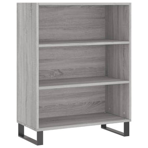Credenza Grigio Sonoma 69,5x34x180 cm in Legno Multistrato 3198751