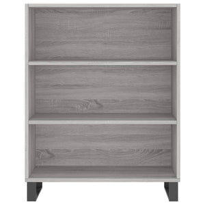 Credenza Grigio Sonoma 69,5x34x180 cm in Legno Multistrato 3198751