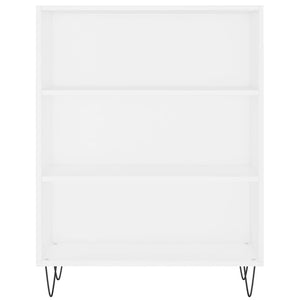 Credenza Bianca 69,5x34x180 cm in Legno Multistrato 3198753