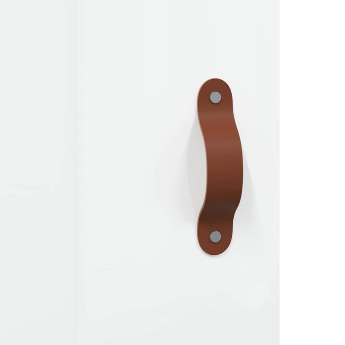 Credenza-Buffet-Armadio da cucina 34,5x34x180 cm in Legno Multistrato Bianco Lucido 402738