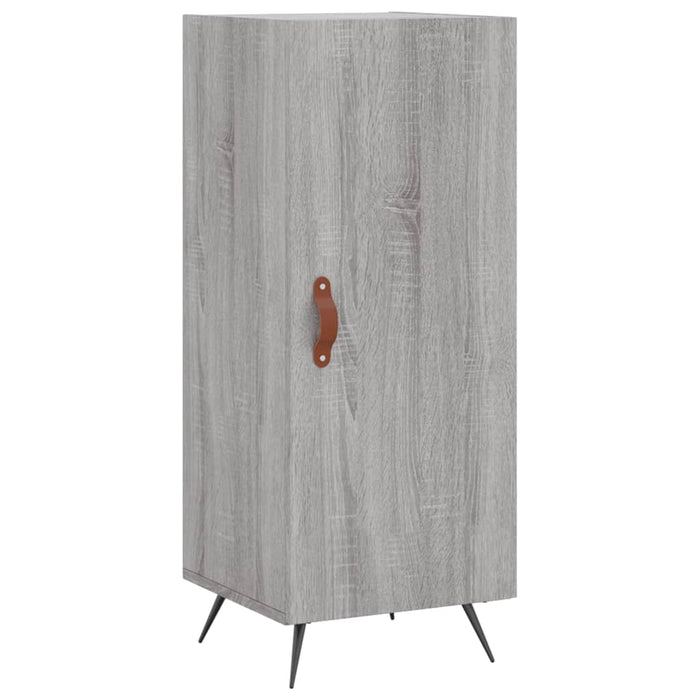 Credenza Grigio Sonoma 34,5x34x180 cm in Legno Multistrato 3198767