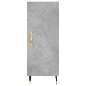 Credenza Grigio Cemento 34,5x34x180 cm in Legno Multistrato 3198773