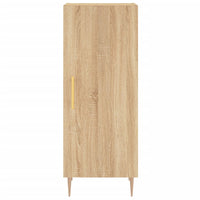 vidaXL Credenza Rovere Sonoma 34,5x34x180 cm in Legno Multistrato