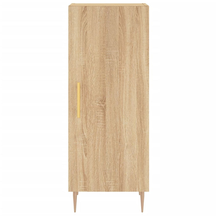 vidaXL Credenza Rovere Sonoma 34,5x34x180 cm in Legno Multistrato