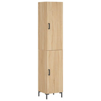 Credenza Rovere Sonoma 34,5x34x180 cm in Legno Multistrato 3198788