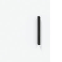 Credenza 34,5x34x180 cm in Legno Multistrato Bianco Lucido 3198803