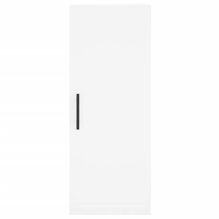 Credenza Bianca 34,5x34x180 cm in Legno Multistrato