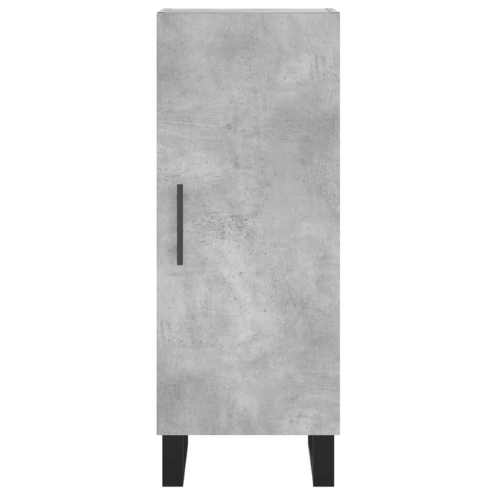 Credenza cassettiera mobile contenitore organizer cucina soggiorno salotto alto 345 x 34 x 180 cm legno ingegnerizzato grigio 02_0034377