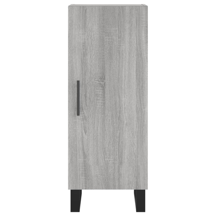 Credenza Grigio Sonoma 34,5x34x180 cm in Legno Multistrato 3198815