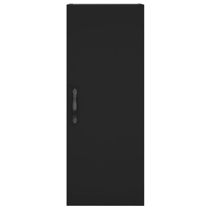 Credenza Nera 34,5x34x180 cm in Legno Multistrato 3198818