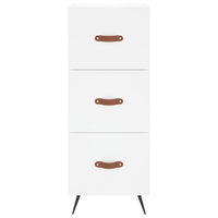 Credenza Bianca 34,5x34x180 cm in Legno Multistrato 3198825