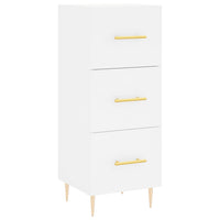 Credenza Bianca 34,5x34x180 cm in Legno Multistrato 3198841