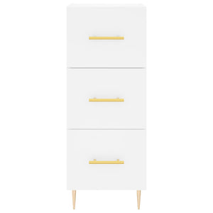 Credenza Bianca 34,5x34x180 cm in Legno Multistrato 3198841