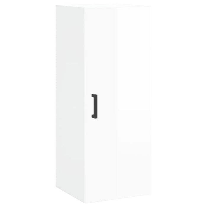 Credenza 34,5x34x180 cm in Legno Multistrato Bianco Lucido 3198851