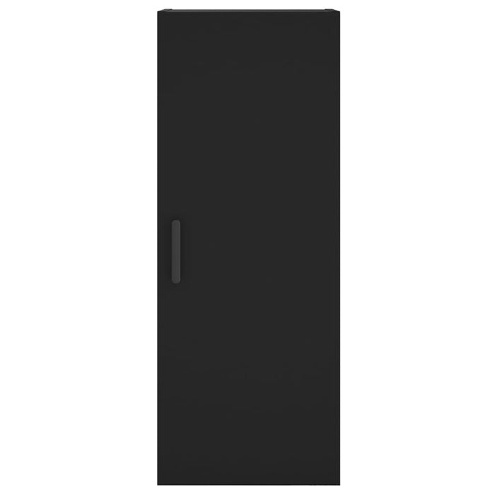 Credenza Nera 34,5x34x180 cm in Legno Multistrato 3198858