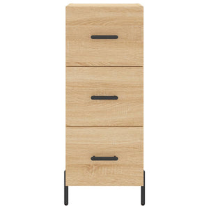 Credenza cassettiera mobile contenitore organizer cucina soggiorno salotto alto sonoma 345 x 34 x 180 cm legno ingegnerizzato marrone 02_0033961