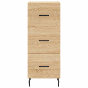 vidaXL Credenza Rovere Sonoma 34,5x34x180 cm in Legno Multistrato