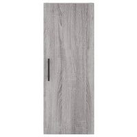 Credenza Grigio Sonoma 34,5x34x180 cm in Legno Multistrato 3198879