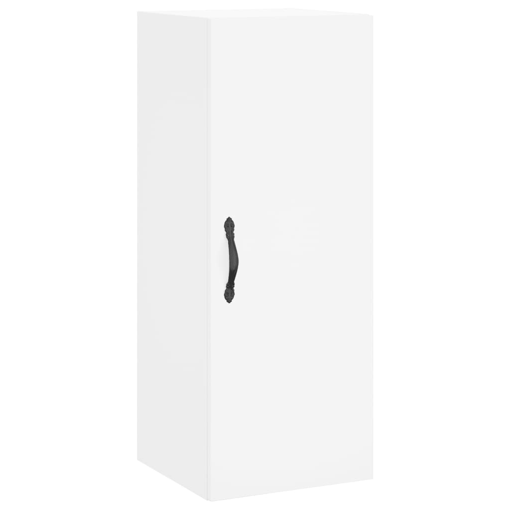 Credenza Bianca 34,5x34x180 cm in Legno Multistrato 3198881