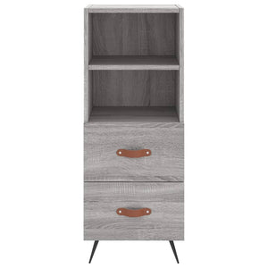 Credenza Grigio Sonoma 34,5x34x180 cm in Legno Multistrato 3198895