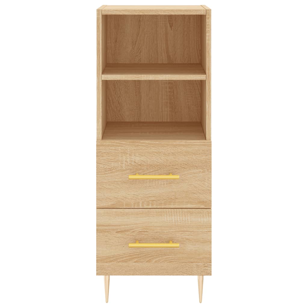 Credenza Rovere Sonoma 34,5x34x180 cm in Legno Multistrato 3198908