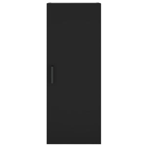 Credenza Nera 34,5x34x180 cm in Legno Multistrato 3198914