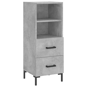 Credenza Grigio Cemento 34,5x34x180 cm in Legno Multistrato 3198917