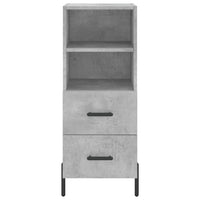Credenza cassettiera mobile contenitore organizer cucina soggiorno salotto alto 345 x 34 x 180 cm legno ingegnerizzato grigio 02_0034271