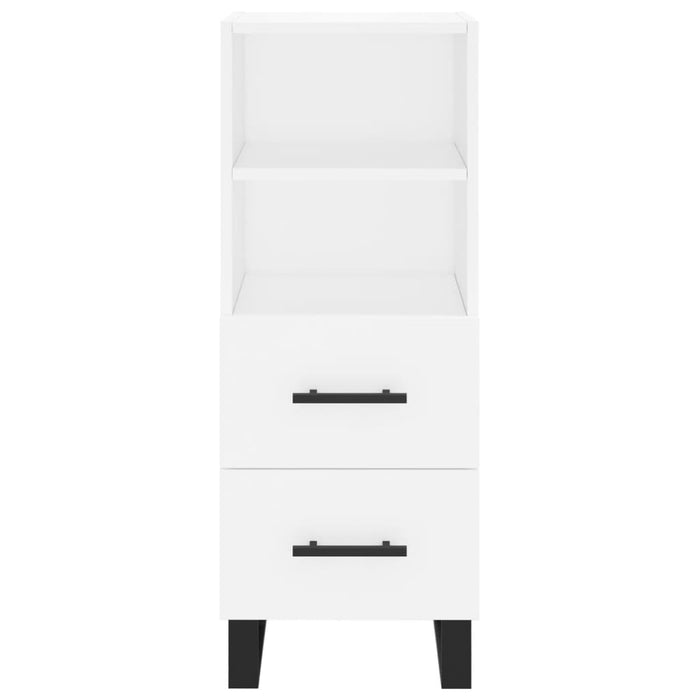 Credenza Bianca 34,5x34x180 cm in Legno Multistrato 3198937