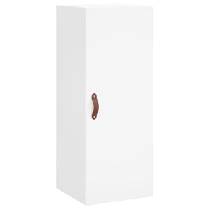 Credenza Bianca 34,5x34x180 cm in Legno Multistrato 3198953