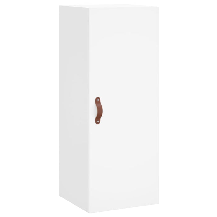 Credenza Bianca 34,5x34x180 cm in Legno Multistrato 3198953