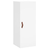 Credenza Bianca 34,5x34x180 cm in Legno Multistrato 3198953