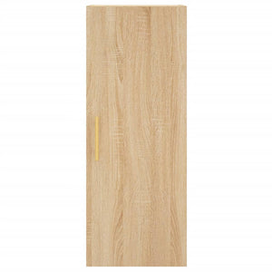 vidaXL Credenza Rovere Sonoma 34,5x34x180 cm in Legno Multistrato