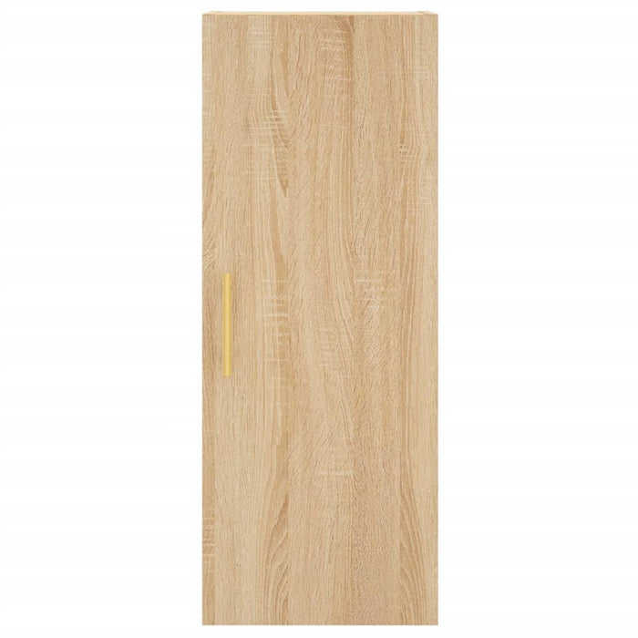 vidaXL Credenza Rovere Sonoma 34,5x34x180 cm in Legno Multistrato