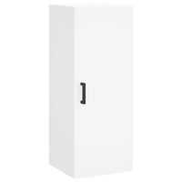 Credenza Bianca 34,5x34x180 cm in Legno Multistrato 3198977