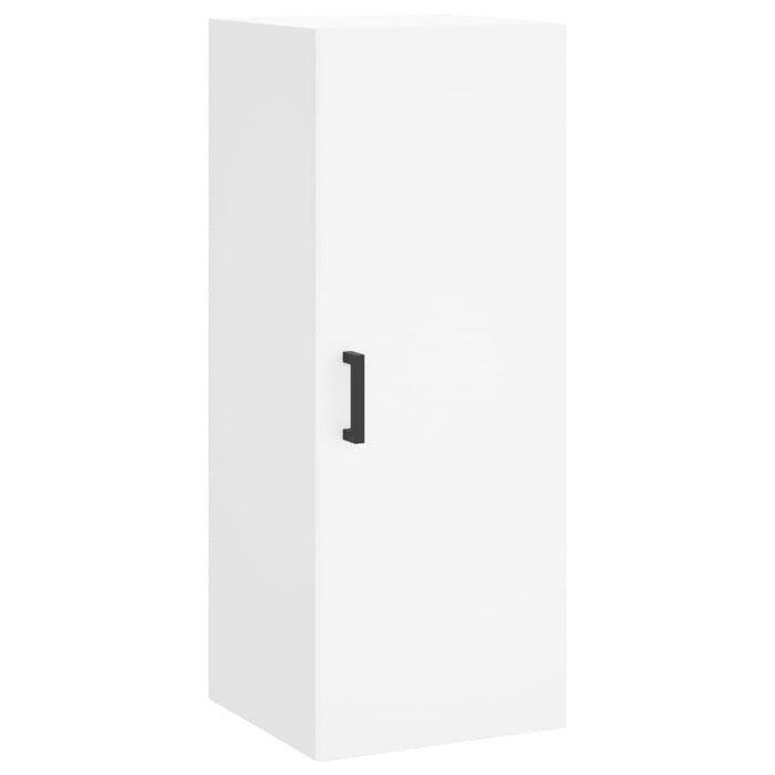 Credenza Bianca 34,5x34x180 cm in Legno Multistrato 3198977