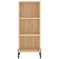 Credenza cassettiera mobile contenitore organizer cucina soggiorno salotto alto sonoma 345 x 34 x 180 cm legno ingegnerizzato marrone 02_0034046