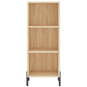 Credenza cassettiera mobile contenitore organizer cucina soggiorno salotto alto sonoma 345 x 34 x 180 cm legno ingegnerizzato marrone 02_0034046
