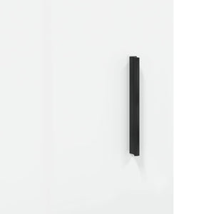 Credenza 34,5x34x180 cm in Legno Multistrato Bianco Lucido 3198995