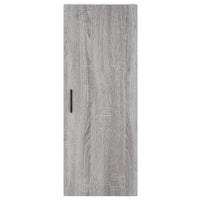 Credenza Grigio Sonoma 34,5x34x180 cm in Legno Multistrato 3198999