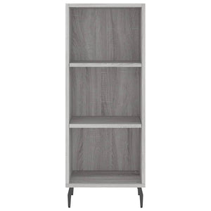 Credenza Grigio Sonoma 34,5x34x180 cm in Legno Multistrato 3198999