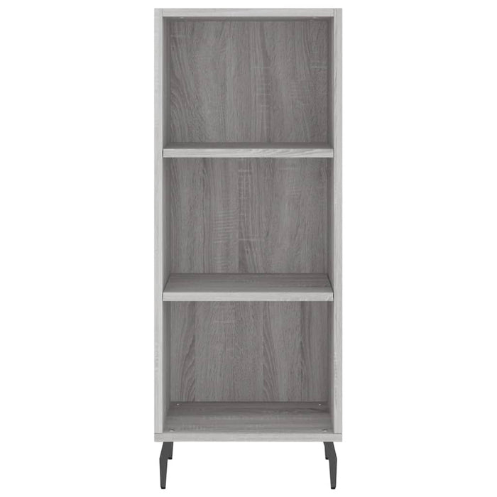 Credenza Grigio Sonoma 34,5x34x180 cm in Legno Multistrato 3198999