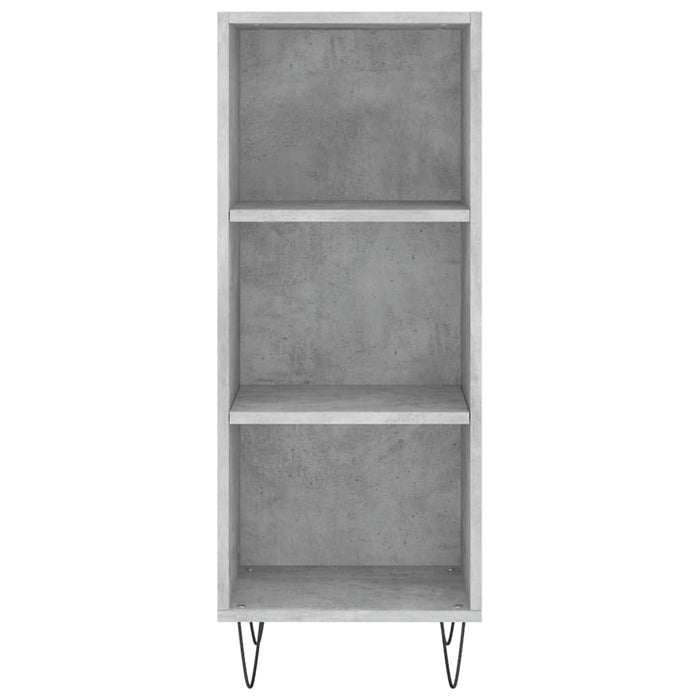 Credenza cassettiera mobile contenitore organizer cucina soggiorno salotto alto 345 x 34 x 180 cm legno ingegnerizzato grigio 02_0034292