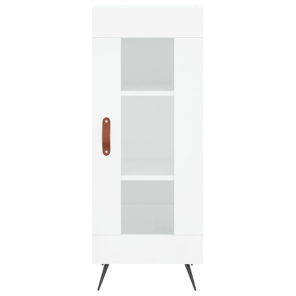 Credenza 34,5x34x180 cm in Legno Multistrato Bianco Lucido 3199019