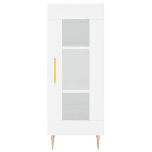 Credenza cassettiera mobile contenitore organizer cucina soggiorno salotto alto 345 x 34 x 180 cm legno ingegnerizzato bianco 02_0032328