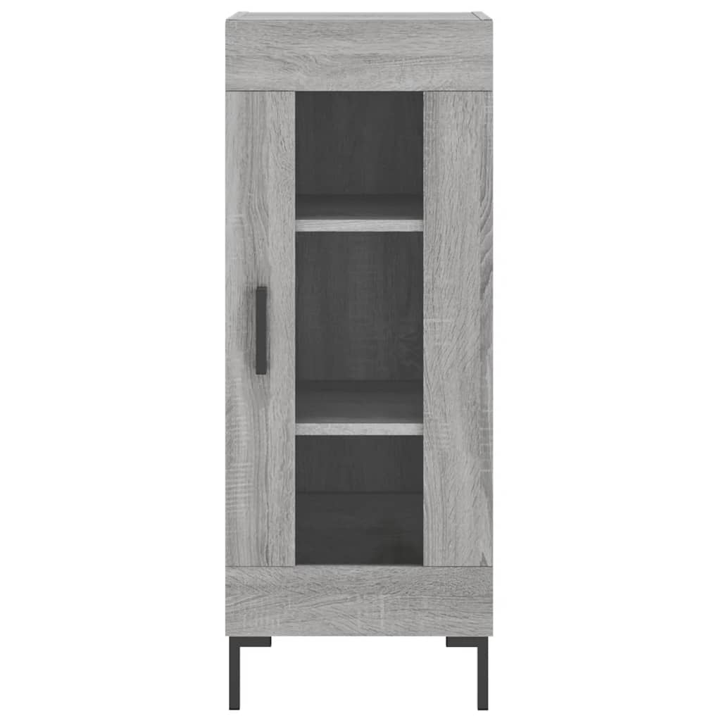 Credenza Grigio Sonoma 34,5x34x180 cm in Legno Multistrato 3199047