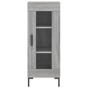 Credenza Grigio Sonoma 34,5x34x180 cm in Legno Multistrato 3199047