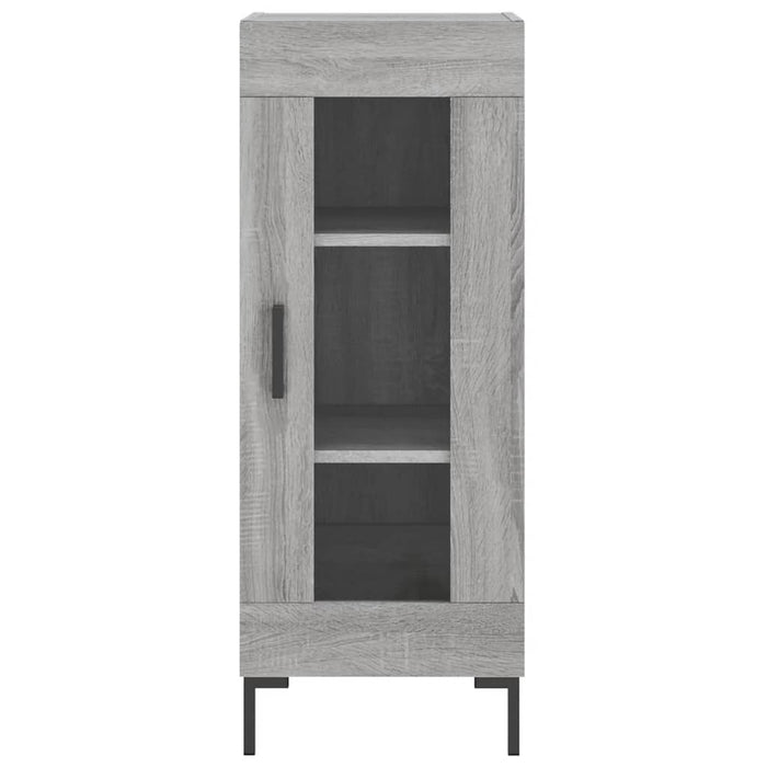 Credenza Grigio Sonoma 34,5x34x180 cm in Legno Multistrato 3199047